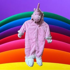 Plush Tom's Toy's Pink Unicorn Costume
